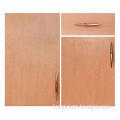 Cabinet Door, MDF Faced with Double Sides of Beech Wood Veneer, Natural Beech Color